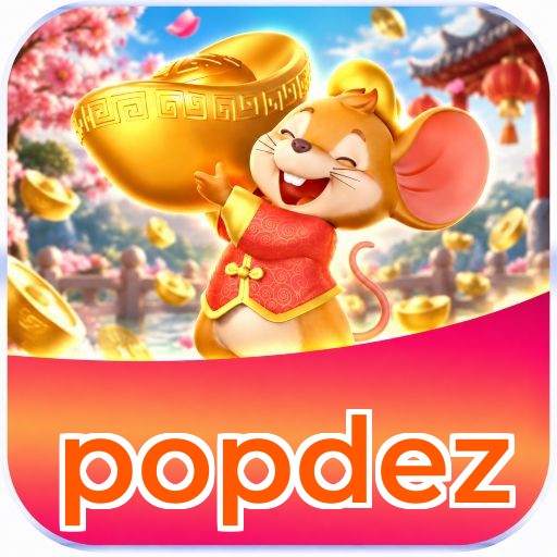 Interface da plataforma popdez mostrando slots populares e bônus de boas-vindas